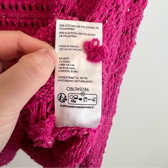 The Palmer Open Stitch Sweater By Pilcro, Small Anthropologie - Picture 5 of 8